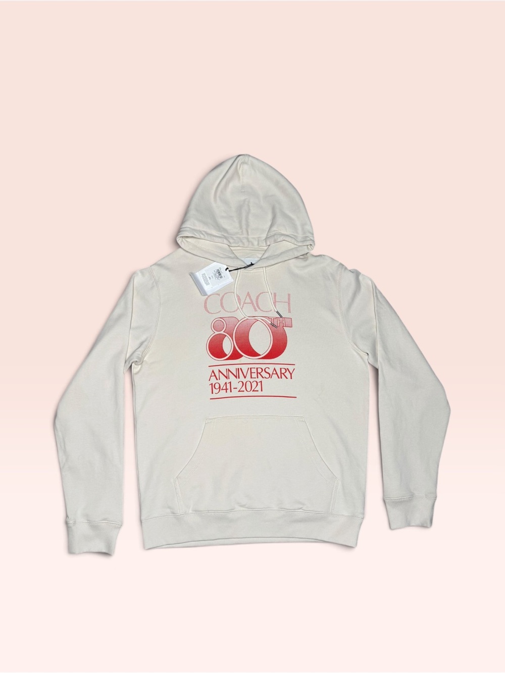 Coach 80th Anniversary Hoodie Unisex 1941-2021M